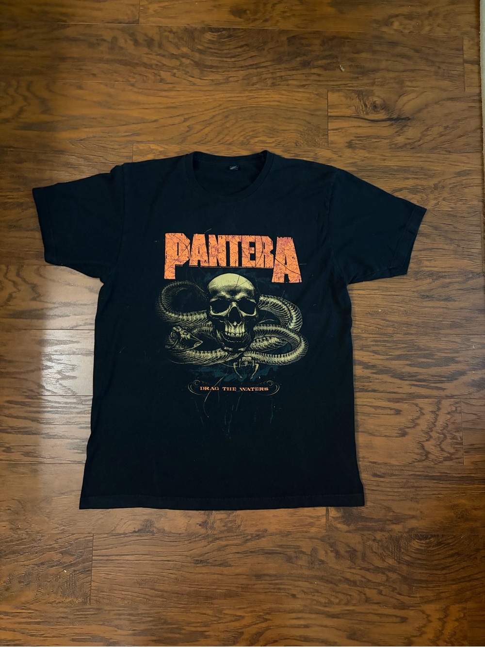 Pantera Black Graphic Short Sleeve Band Tee